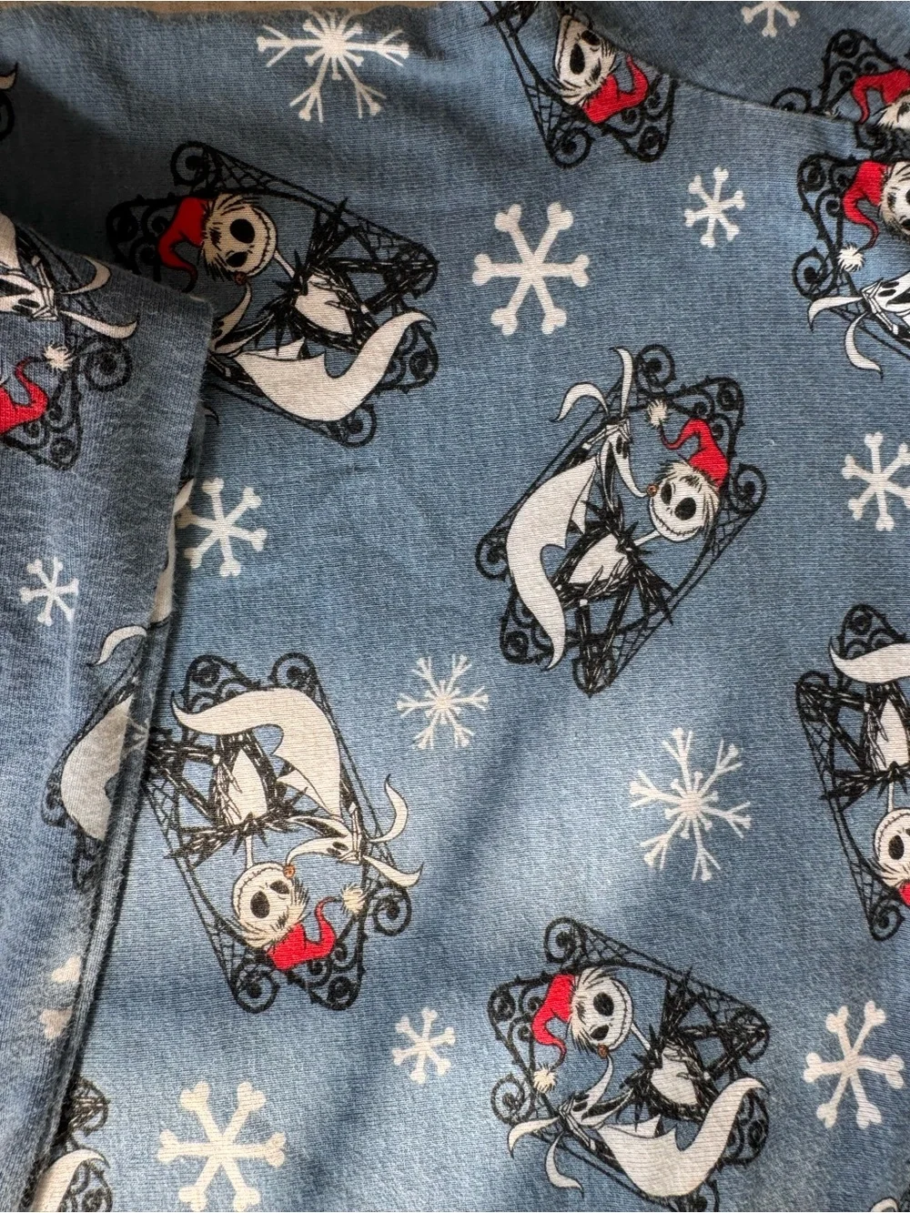 Disney Blue Penguin and Snowflake Kids Pajama Set